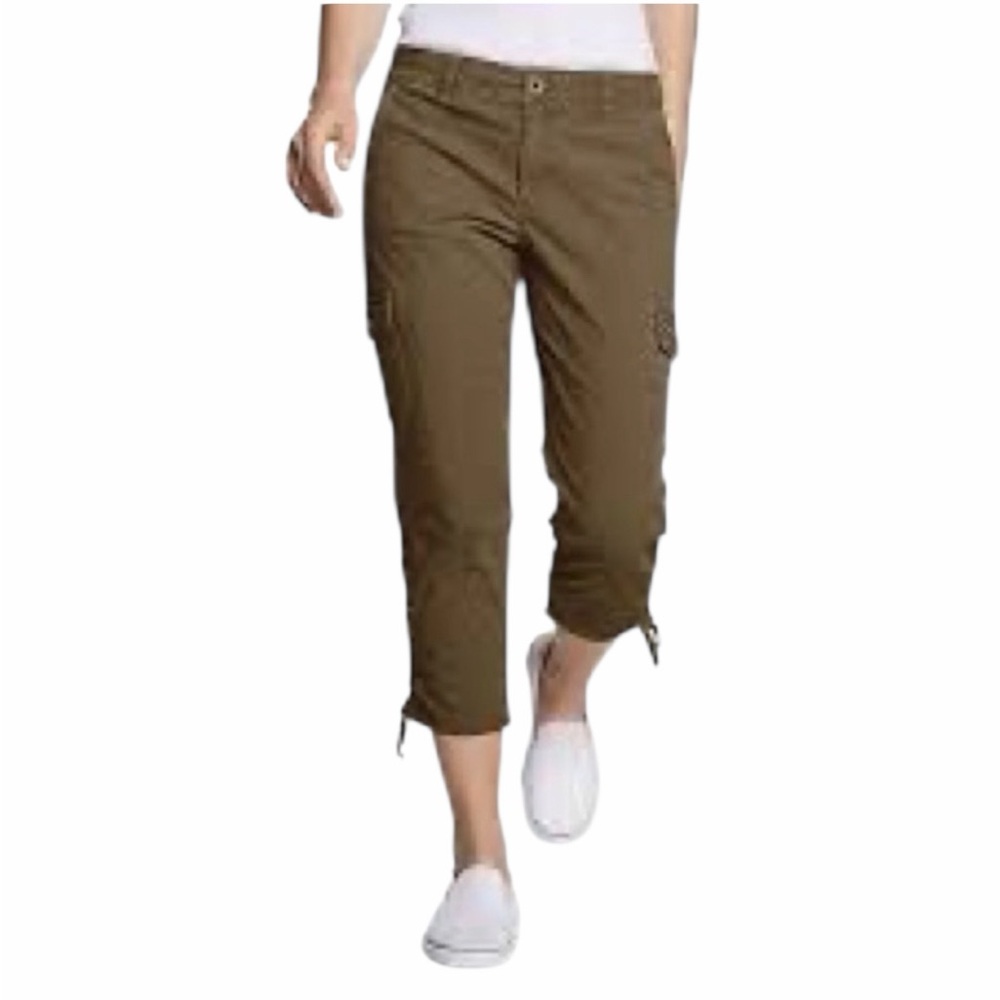 Eddie Bauer•Adventurer Ripstop Crop Cargo Pants